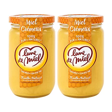 法国进口lunedemiel蜜月纯正结晶蜂蜜375g[10元优惠券]-寻折猪