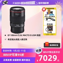 (Self-Employability) Canon EF 100mm f 2 8L IS Single Anti-lens Microdistance portrait Dinggio