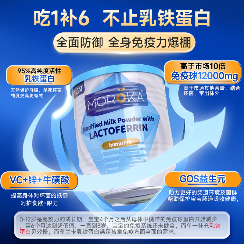 【自营】乳铁蛋白增强提高婴幼儿婴儿宝宝儿童免疫力球抵抗营养粉