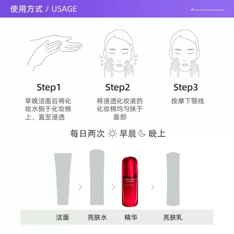 【自营】资生堂红腰子红研肌活精华露补水保湿75ml护肤肌底液修护