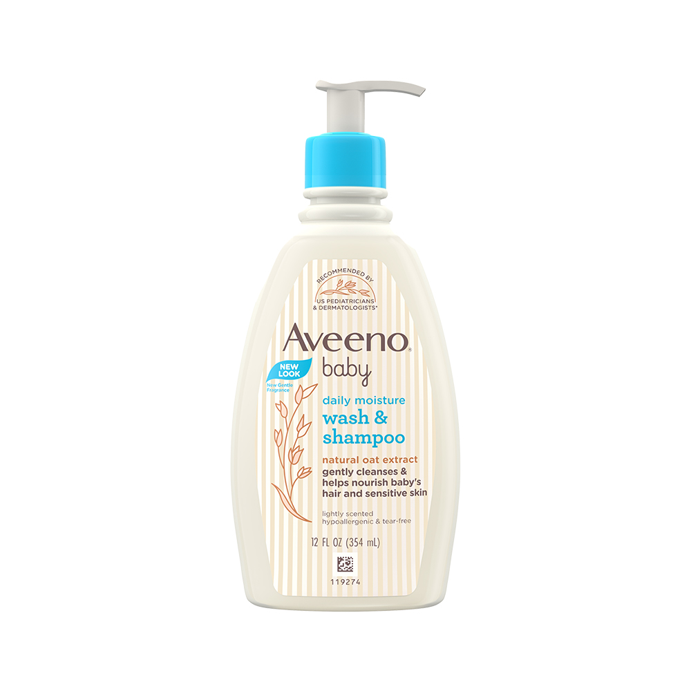 【37】Aveeno/艾惟婴儿洗发沐浴露354ml