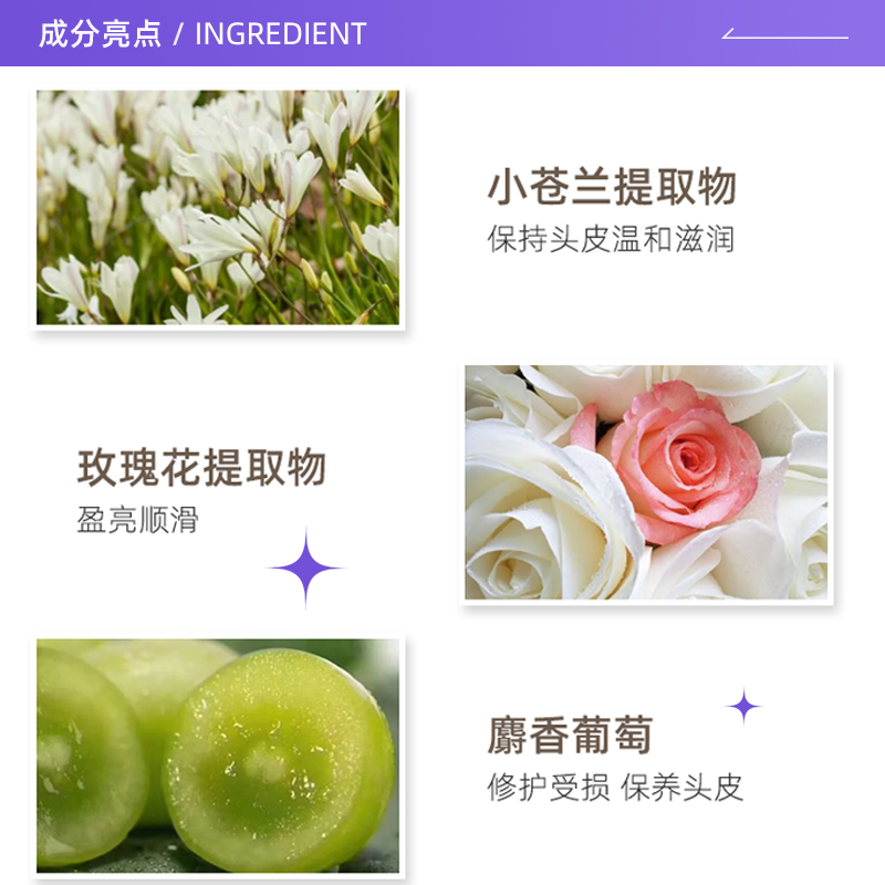 【拍两件】KAO/花王香氛洗发水护发素480ml