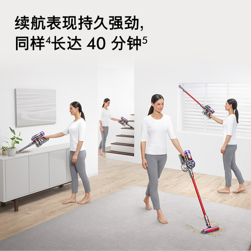 【自营】Dyson戴森V8 SlimFluffy家用无线手持吸尘器除螨仪吸尘机 - 图1