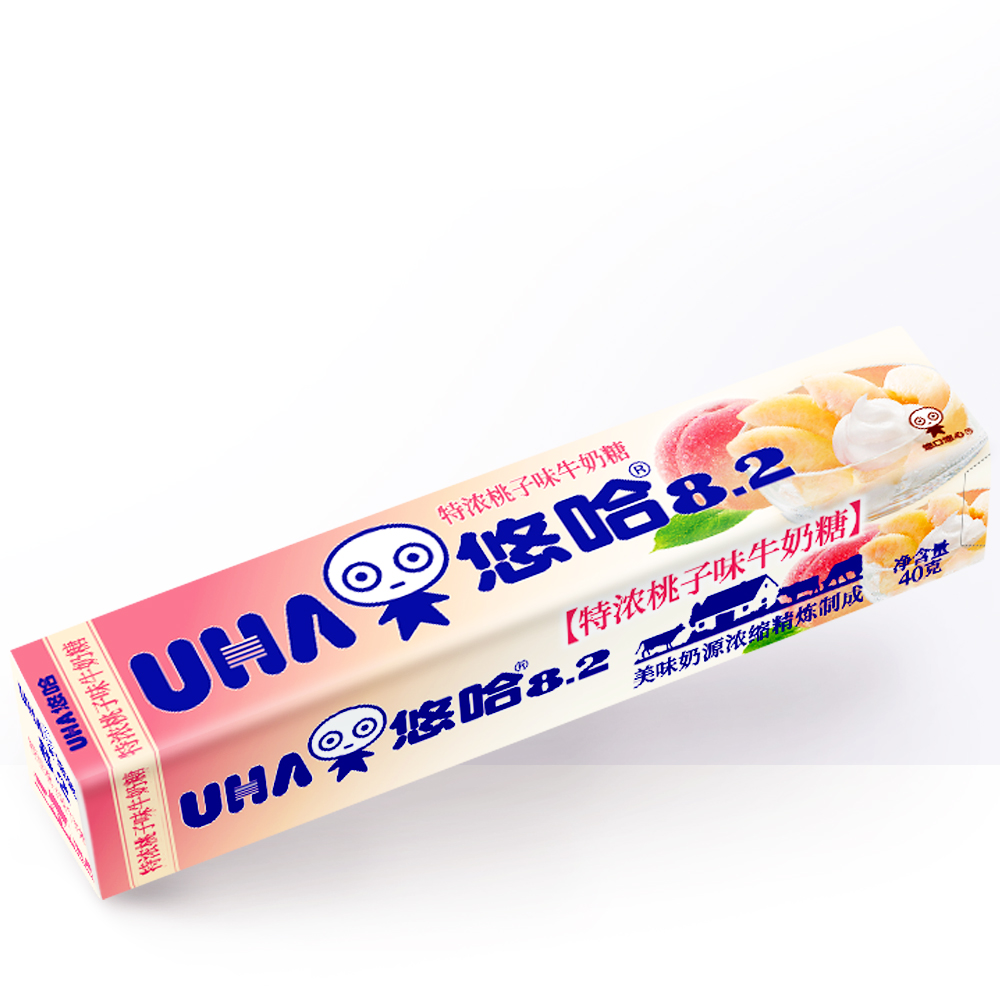 【自营】UHA悠哈特浓牛奶糖40g草莓牛奶抹茶糖果零食10粒条装批发 - 图1