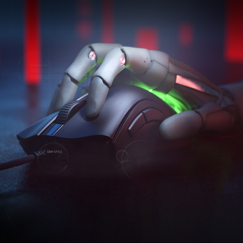 【自营】Razer雷蛇炼狱蝰蛇标准版V3专业版电脑电竞有线游戏鼠标-图1