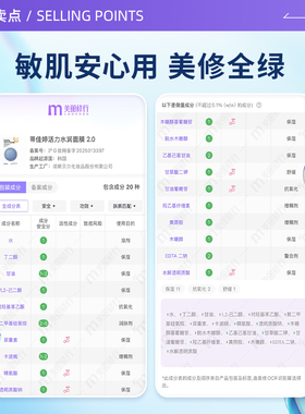 蓝色药丸保湿面膜50片