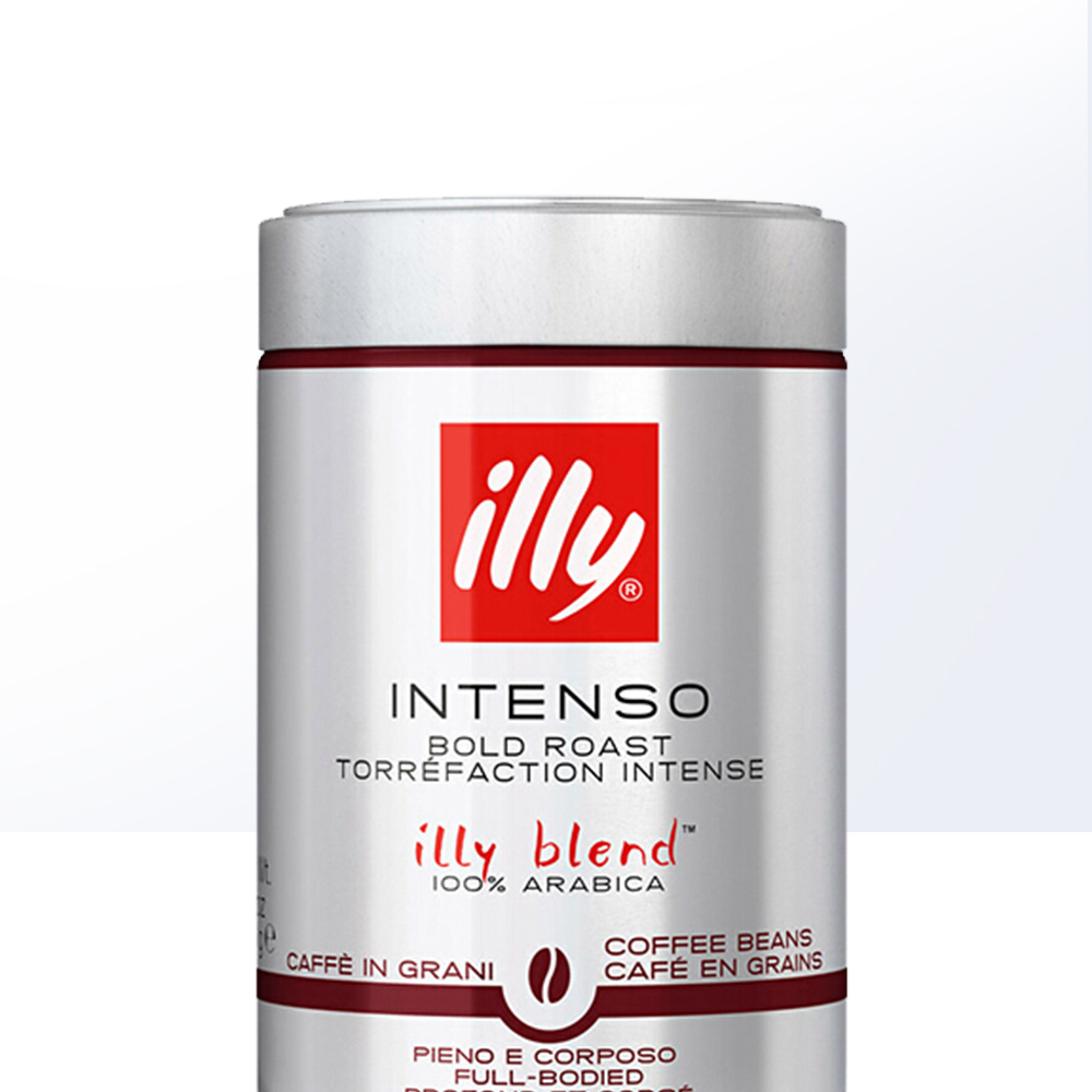 【自營】illy意利咖啡豆原罐裝進口阿拉比卡單品深度烘焙手沖意式_天貓國際自營全球超級店_咖啡/麥片/沖飲