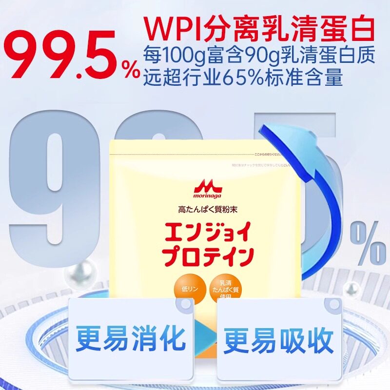 【自营】森永动物分离乳清蛋白粉中老年人化疗恢复速愈素营养免疫