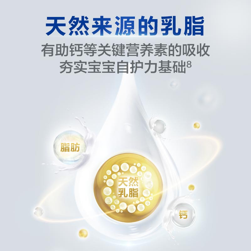 天猫国际进口超市德国产爱他美白金版双重HMO幼儿配方奶粉2+段 2岁及以上8罐装2