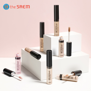 【自营】the SAEM得鲜遮瑕液笔膏保湿持久遮斑点痘印黑眼圈女