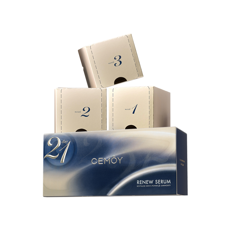 天猫国际进口超市澳洲CEMOY21天极光晚安面部精华水紧致滋润42g/ml安瓶液态玻尿酸0