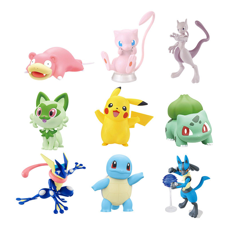 【自营】万代宝可梦拼装模型 口袋妖怪 收藏集皮卡丘耿鬼妙蛙种子,淘宝优惠券,粉丝福利购,淘宝优惠卷