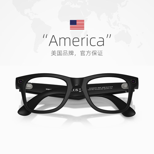 【自营】RayBan Meta雷朋WayfarerAI智能眼镜墨镜GEN1/GEN2拍照视频音乐 - 图2