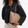 Directly operated COACH women's zip series zipper tote