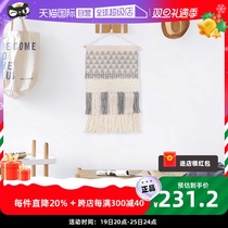 (self-employed) Indian imports wool woven electric meter box sofas wall decoration tapestry handfinished products Nordic