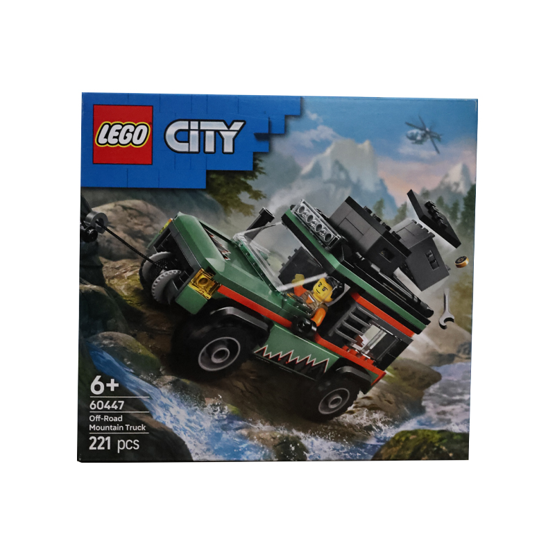 【自营】LEGO乐高60447 4x4山地越野车城市系列儿童益智拼搭积木 - 图3