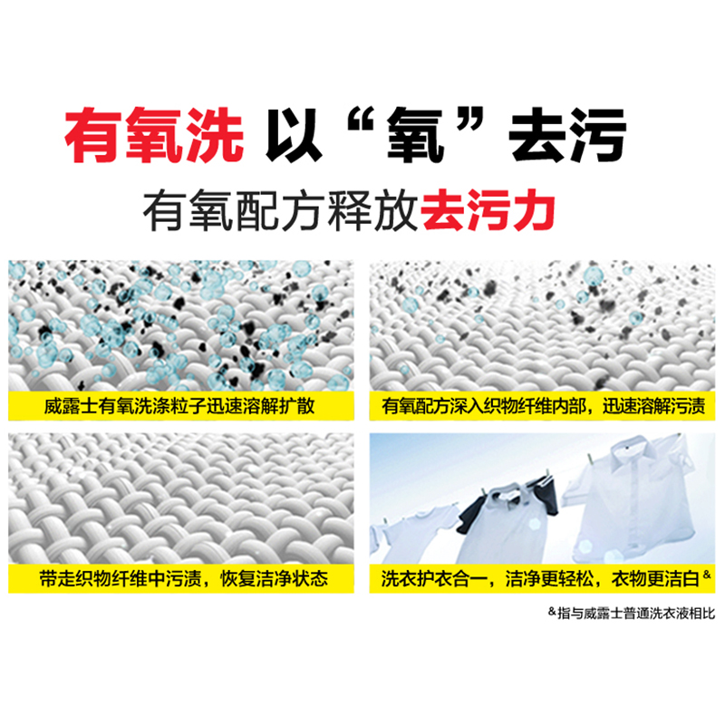 【自营】威露士消毒洗衣液原味12斤套装除菌除螨99%留香去污护衣