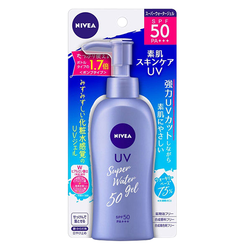 【自营】NIVEA妮维雅啫喱防晒霜140g/SPF50防晒乳防紫外线身体 - 图0