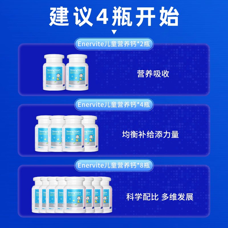 【自营】澳乐维他赖氨酸生长素青少年成长高钙片儿童补钙镁锌钙铁