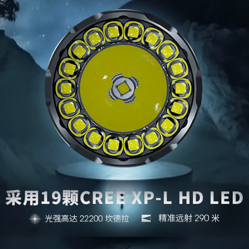 NITECORE奈特科尔TM20K户外强光20000流明超亮可充电手电筒搜索灯 - 图0