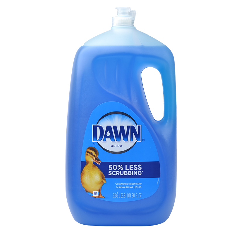 美国进口宝洁DAWN滴然小黄鸭超浓缩自然洗洁精温和宠物用洗澡大瓶 - 图2