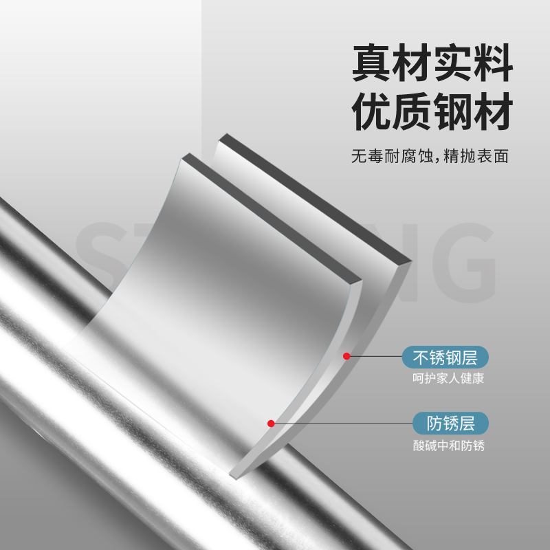 曼达尼旗舰店不锈钢厨房置物架碗架沥水架放碗筷碗碟盘子沥碗柜收纳盒水槽家用3