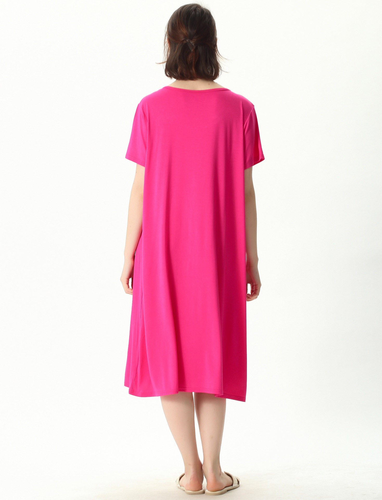 夏女短袖连衣裙宽松特大码加肥200斤240300莫代尔长款孕妇家居裙,淘宝优惠券,粉丝福利购,淘宝优惠卷