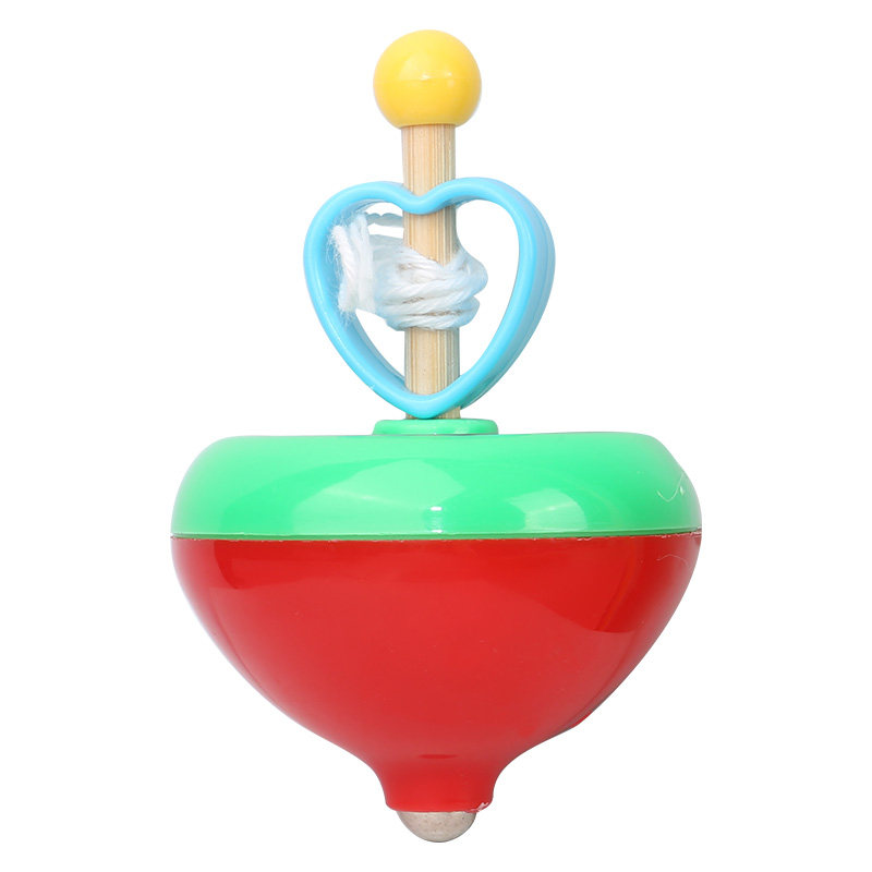 儿童发光陀螺玩具拉绳爱心创意拉线旋转经典怀旧学生幼儿园小礼物,淘宝优惠券,粉丝福利购,淘宝优惠卷