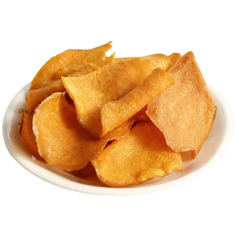 Original cut crispy sweet potato chips crispy sweet potato chips dry original hand-made potato chips snacks sweet potato thin slices snacks