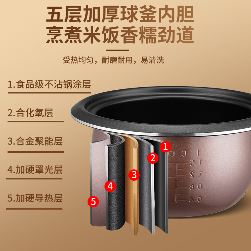 半球电饭锅迷你学生宿舍小型3单人1一2老式4电饭煲家用5正品6蒸煮