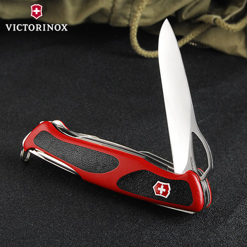 Victorinox Swiss Army Knife ຕົ້ນສະບັບນໍາເຂົ້າ Delemon Series New Knight 0.9683.MC ເຄື່ອງມື multi-function