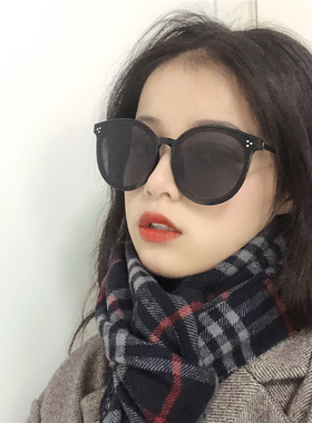 墨镜复古风街拍大框黑色太阳镜