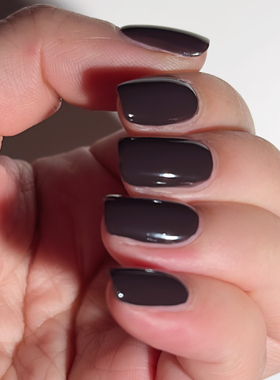 OPI F004经典油性指甲油 深灰调土棕暗咖色免烤秋冬漆光显白甲油