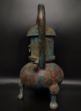 铜祥德工艺西汉铜灯铜灯古青铜器灯具系列工艺品摆件南京博物馆