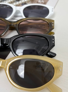 明星同款~ 甜酷辣！时髦猫眼墨镜太阳镜遮阳镜