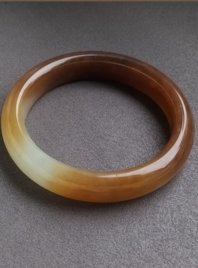 千下 天然和田玉手镯女晴水碧玉白玉糖玉且末蓝青玉镯真玉镯