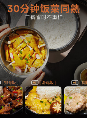 美的赤炎炭火立体IH电饭煲5L