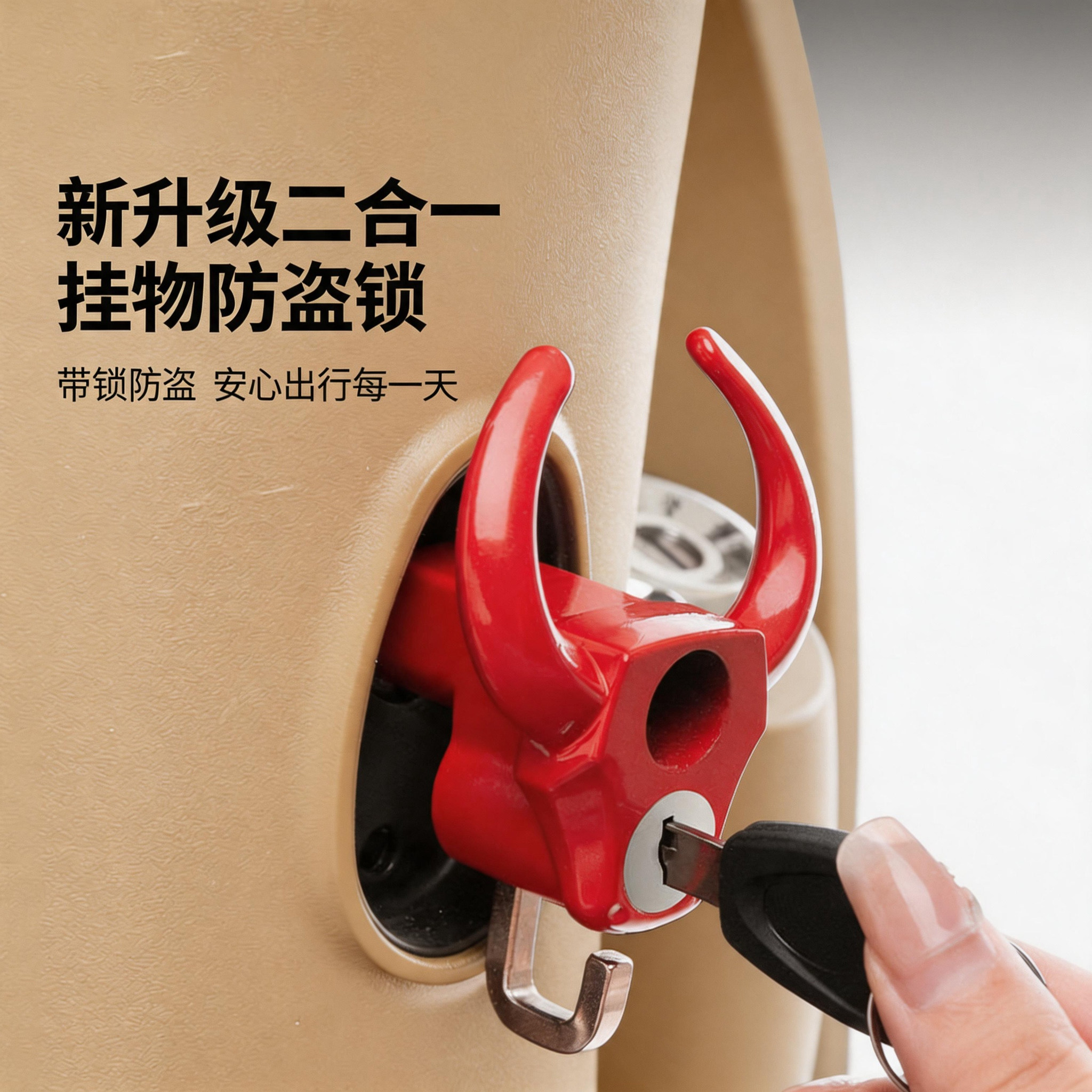 Special aluminum alloy helmet lock for electric motorcycles, anti-theft fixed anti-theft helmet hook, bicycle lock