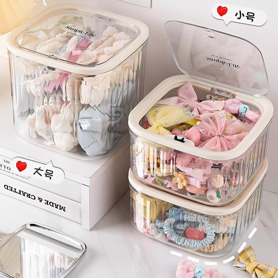 Desktop acrylic transparent secondary polish storage box