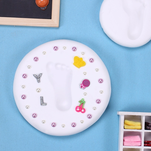 Детские отпечатки рук и ног, детская чернильная подушечка, креативный сувенир для новорожденных, «сделай сам», креативный подарок