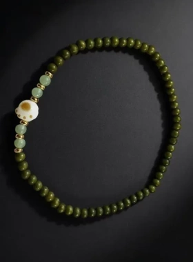 热销原创草木绿手串女呆萌小猫咪闺蜜时尚手串猫爪高颜值情侣礼物