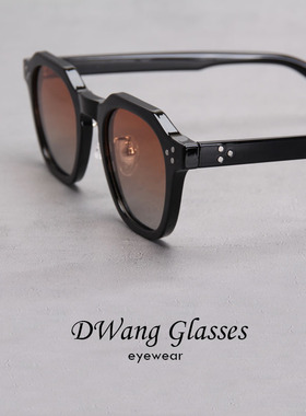 阳光十足复古港风偏光太阳镜