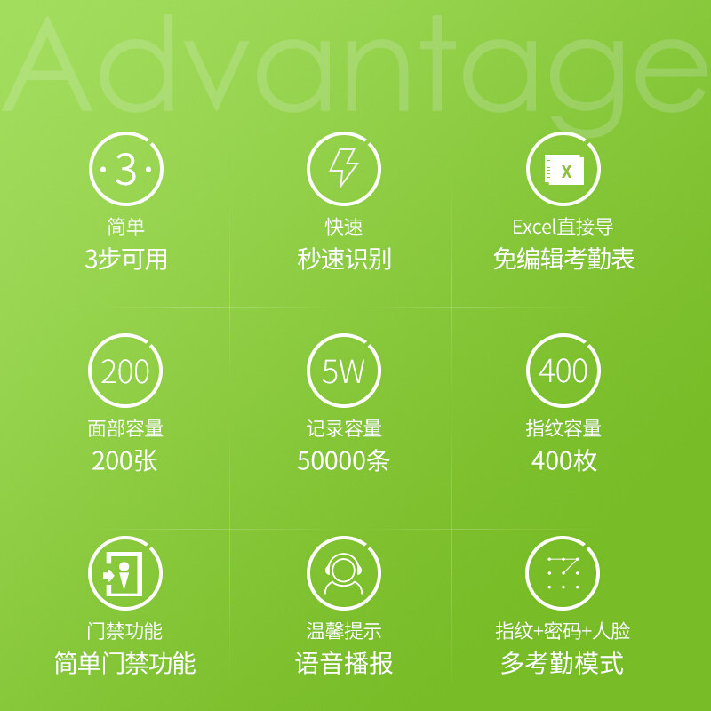 zkteco /熵基科技3969指纹打卡机 zkteco迈睿思考勤门禁