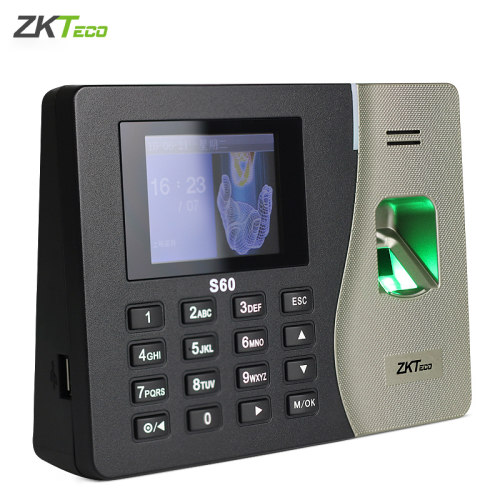 ZKTeco熵基 S60指纹识别密码考勤机打卡机 智能员工上班签到机 U盘网络 - 图2