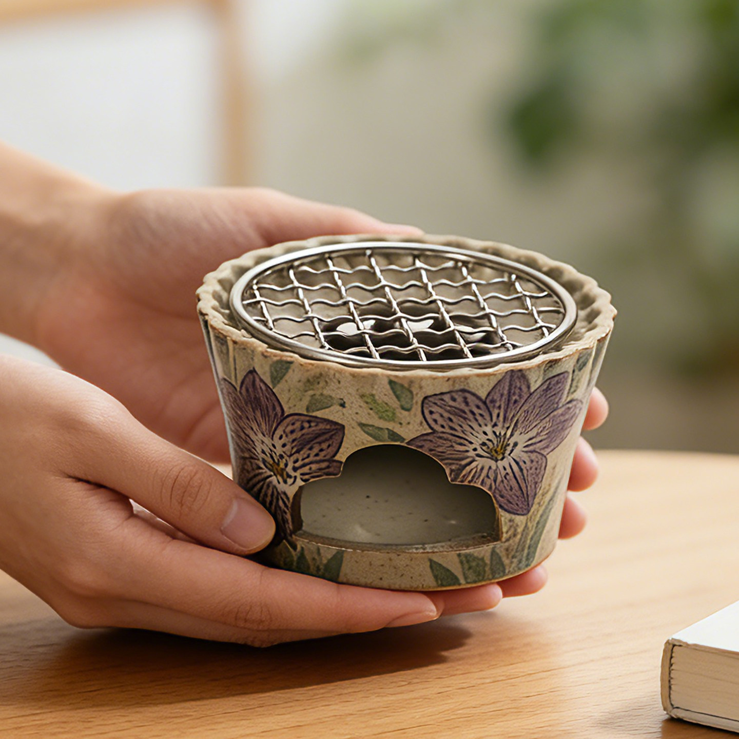 景德镇手绘蜡烛酒精温茶炉围炉煮茶茶具配件茶壶咖啡杯底座加热炉,淘宝优惠券,粉丝福利购,淘宝优惠卷