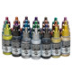 Star shadow water-based environmentally friendly super metallic color