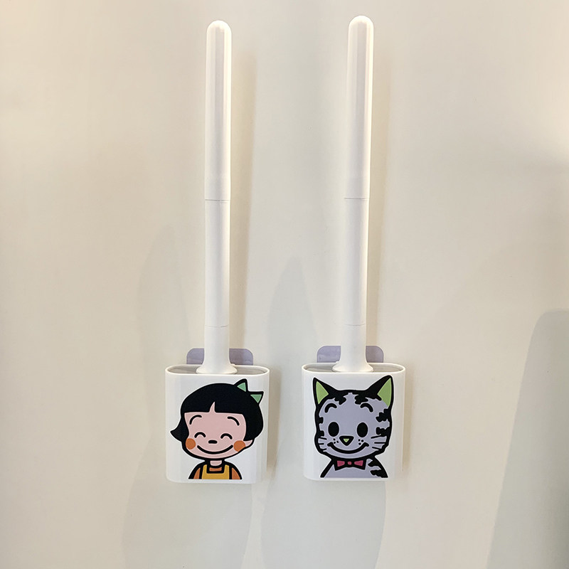 日式马桶刷家用无死角挂墙易清洁卫生间坐便器长柄清洁刷套装宿舍,淘宝优惠券,粉丝福利购,淘宝优惠卷