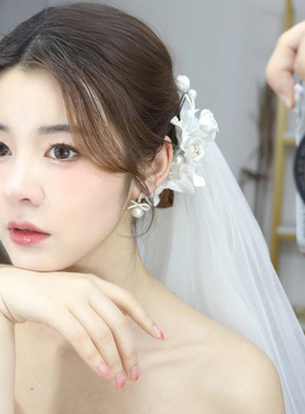 发饰套装布艺串珠日韩森系超仙美