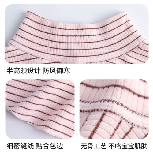 儿童围巾秋冬厚款男女童保暖半高领打底内搭婴儿假领子护脖护肩颈 - 图2