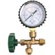 Hongsen 488-6MPA 60KG kg central air conditioning nitrogen pressure-keeping gauge Fuyang Huada Xinweiming three-way valve